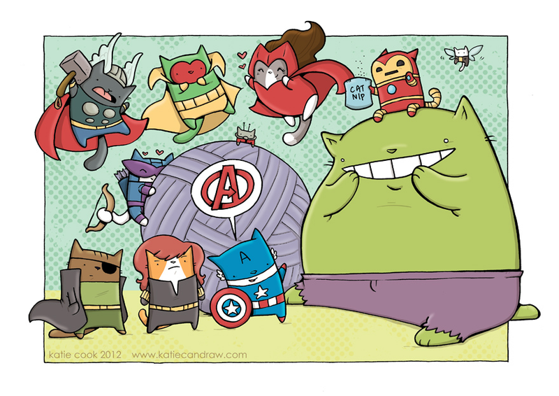 Illustration for article titled Mighty Cute Avengers: The Most Adorable Avengers Fan Art Ever!